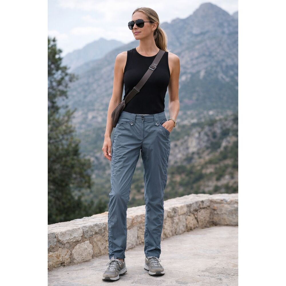 ANATOMIE Gray Lightweight Hiking Outdoor Pants Trousers  Women's Size XS